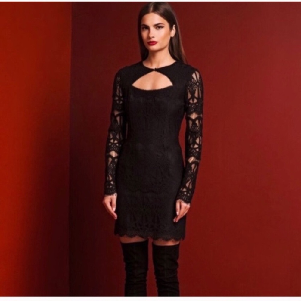 Stone cold fox lace dress